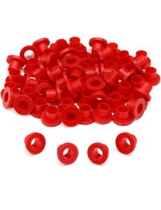 Danmar Danmar 100 Pack Nylon Tension Rod Washers, Red