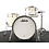 Ludwig Ludwig Classic Maple 20" Downbeat Drum Kit, Vintage White Marine Pearl