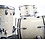 Ludwig Ludwig Classic Maple 20" Drum Kit, Vintage White Marine Pearl