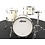 Ludwig Ludwig Classic Maple 20" Downbeat Drum Kit, Vintage White Marine Pearl