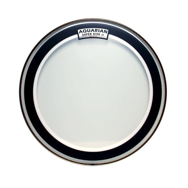 Aquarian Aquarian 22" SuperKick II Clear Bass Drum Head