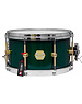 Hive Drums Hive 13" x 7" Aluminium Snare Drum, British Racing Green w/Centre Lugs