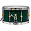 Hive Drums Hive 13" x 7" Aluminium Snare Drum, British Racing Green w/Centre Lugs