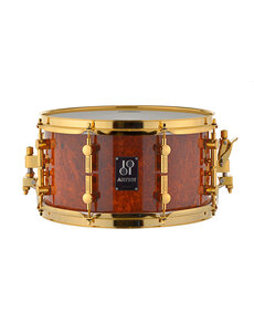 Sonor Sonor Artist Series 13" x 7" Maple Snare Drum, Amboina High Gloss With Gold Hardware