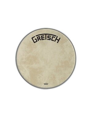 Gretsch Gretsch Broadkaster 20” Fiberskyn Resonant Bass Drum Head w/ Centre Logo