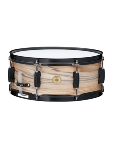Tama Tama 14" x 5.5" Woodworks Snare Drum, Natural Zebrawood Wrap