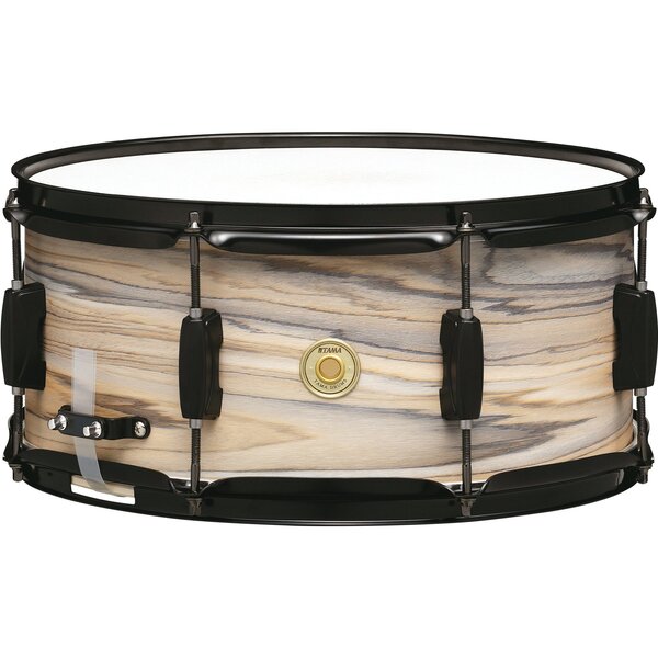 Tama Tama 14" x 6.5" Woodworks Snare Drum, Natural Zebrawood Wrap