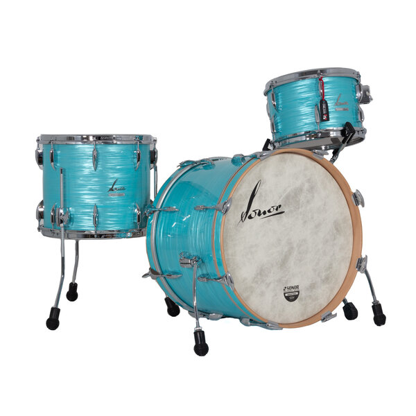 Sonor Sonor Vintage Series 20" Drum Kit, California Blue + FREE SNARE