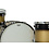 Gretsch Gretsch Broadkaster 24" Drum Kit, Satin Black Gold Duco