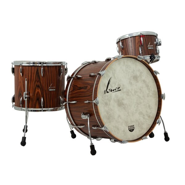 Sonor Sonor Vintage Series 24" Drum Kit, No Mount, Rosewood Semi Gloss + FREE SNARE