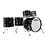 Yamaha Yamaha Recording Custom 20" Drum Kit, Solid Black