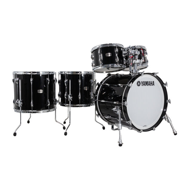 Yamaha Yamaha Recording Custom 20" Drum Kit, Solid Black