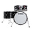 Yamaha Yamaha Recording Custom 20" Drum Kit, Solid Black