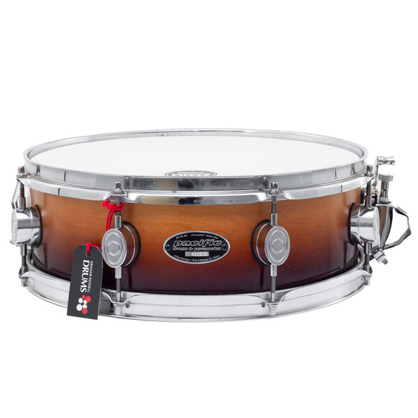 Pacific MX Series 14" x 5" Snare Drum, Tobacco Sunburst