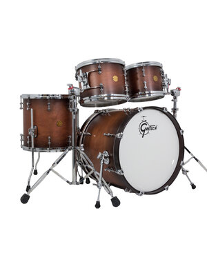 Gretsch Gretsch New Classic 20" Drum Kit, Satin Walnut Burst