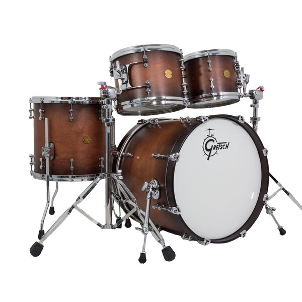 Gretsch Gretsch New Classic 20" Drum Kit, Satin Walnut Burst