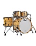 Pearl Pearl Masterworks 22" Artisan Maple Drum Kit, Natural Flame Maple w/ Solid Black Stripe EX DISPLAY