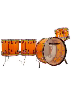 Ludwig Ludwig Vistalite 26" Zepp Set Drum Kit, Amber