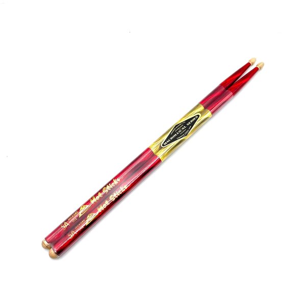 Hot Sticks 5A Macrolus Drum Stick, Red