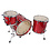 Sonor Sonor SQ2 22" Birch Drum Kit, Red Sparkle