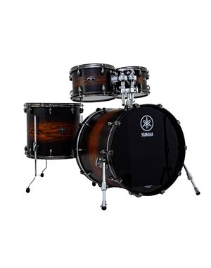 Yamaha Yamaha Live Custom Hybrid Oak 22" Drum Kit, Uzu Earth Sunburst