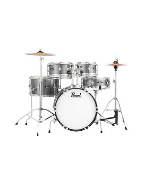 Pearl Pearl Roadshow Jr. 5-pc. Drum Set w/Hardware & Cymbals in Grindstone Sparkle