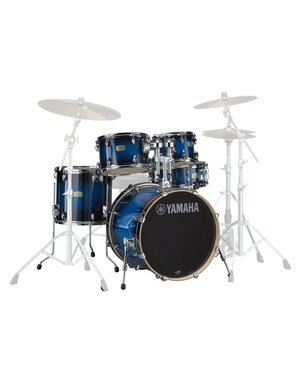 Yamaha Yamaha Stage Custom 22" Birch Drum Kit, Deep Blue Sunburst