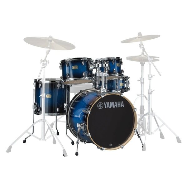 Yamaha Yamaha Stage Custom Birch 22" Drum Kit, Deep Blue Sunburst