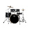 Mapex Mapex Venus 22" Drum Kit Black Galaxy Sparkle