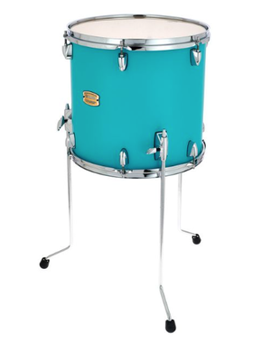 Yamaha Yamaha Stage Custom 14" x 13" Floor Tom Drum, Matte Surf Green