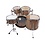 Tamburo Tamburo Opera 22" Drum Kit, Zebrano
