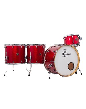 Gretsch Gretsch Catalina Rock 24" Drum Kit, Red Sparkle