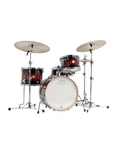 DW Drums DW Design Series Frequent Flyer 20" Drum Kit, Tobacco Burst