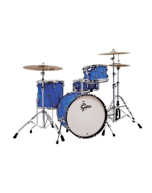 Gretsch Gretsch Catalina Club 20" Drum Kit, Blue Satin Flame