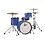 Gretsch Gretsch Catalina Club 20" Drum Kit, Blue Satin Flame