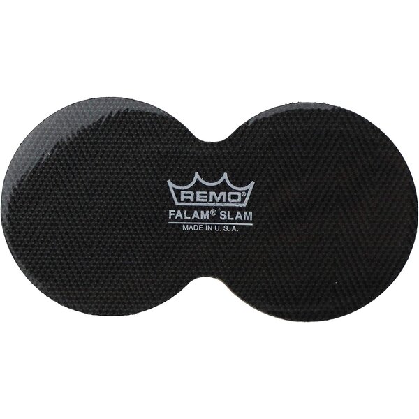 Remo Remo 2.5" Double Falam Slam Bass Drum Patch, Black