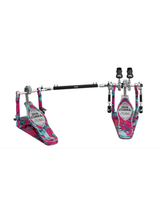 Tama Tama Iron Cobra 900 Power Glide Double Pedal & Case, Marble Coral Swirl