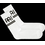 Meinl Meinl White Socks, Size 7-10