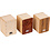 Meinl Meinl Mini Cajon Shaker Set, Bubinga/Natural/Zebrano