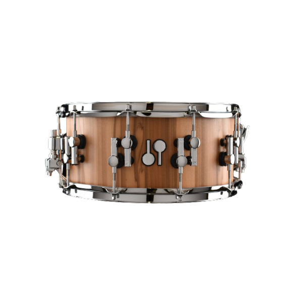 Sonor Sonor SQ2 14" x 6.5" Maple Snare Drum, American Walnut Semi Gloss