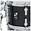 Sonor Sonor AQX 14" Micro Drum Kit, Black Midnight Sparkle