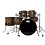 DW Drums DW Collectors 22" Maple Exotic SSC Drum Kit, Royal Ebony