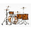 Pearl Pearl Crystal Beat 22" Drum Kit, Liquid Smoke