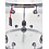 DW Drums DW Design Series 18" x 16" Acrylic Floor Tom Drum w/Legs