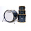 Yamaha Yamaha PHX Phoenix 22" Drum Kit, Sapphire Gloss w/Gold Hardware