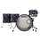 Misc Gatton 22" Drum Kit, Blue/Grey Corian