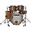 Sonor Sonor SQ2 20" Thin Beech Drum Kit, African Marble Semi Gloss w/Black Chrome Hardware