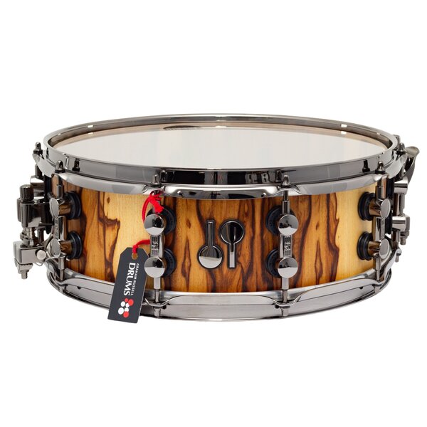 Sonor Sonor SQ2 14" x 5" Thin Beech Snare Drum, African Marble Semi Gloss w/Black Chrome Hardware