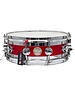 DW Drums DW Collectors 14" x 5.5" Edge Snare Drum, Red Sparkle