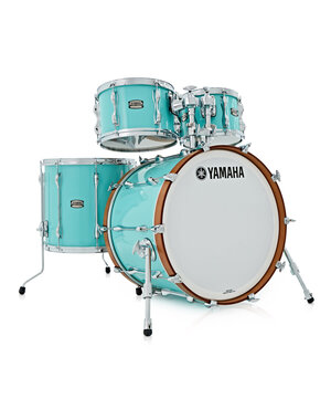 Yamaha Yamaha Recording Custom 22" Drum Kit, Surf Green - Ex Display